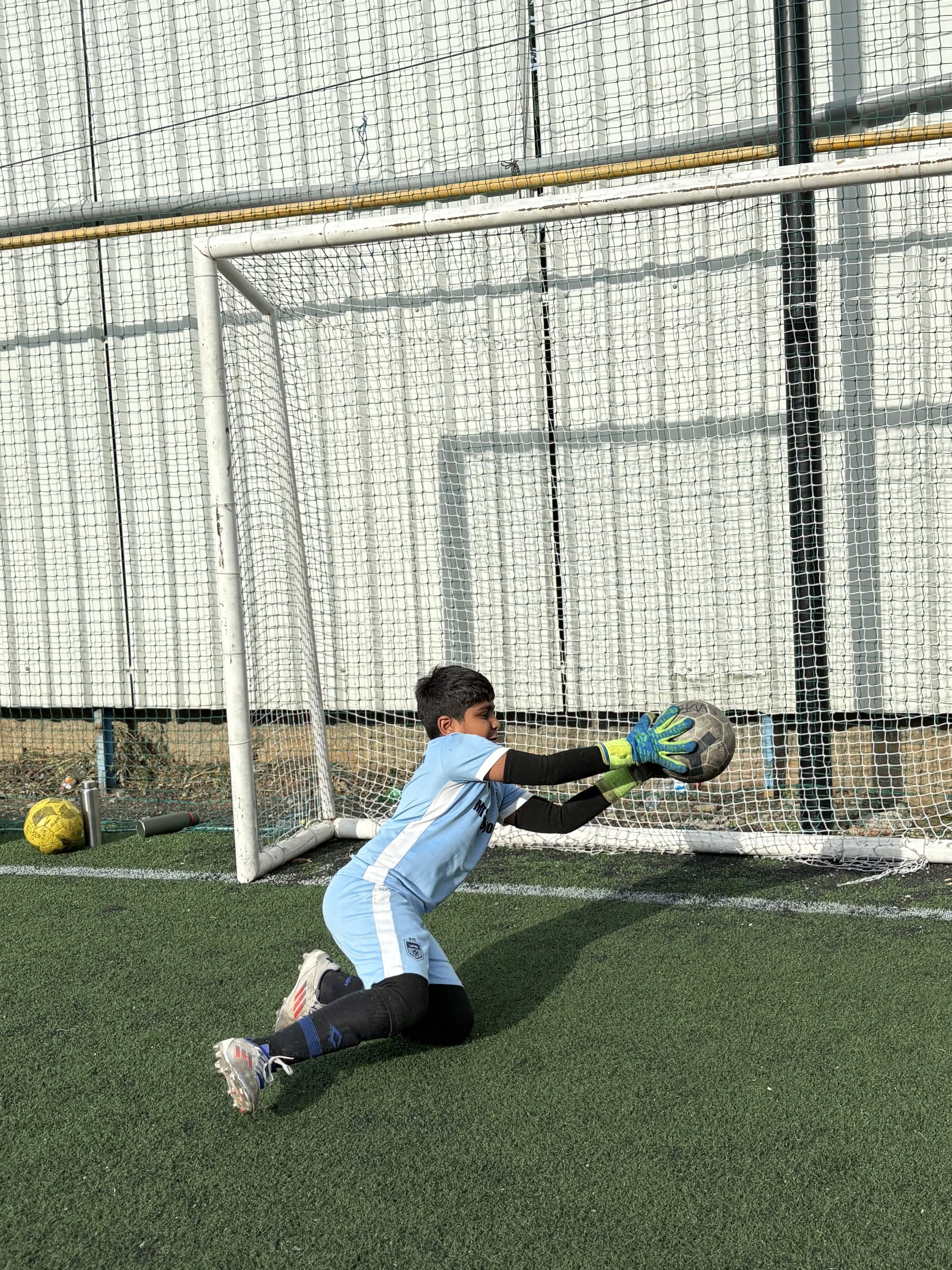 Goalkeeper training at WFC Academy